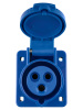 Розетка 413 скрытая 2Р+РЕ 16А 220В IP44 TDM