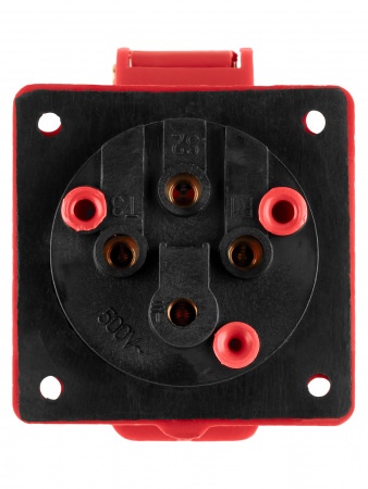 Розетка 424 скрытая 3Р+РЕ 32А 380В IP44 TDM