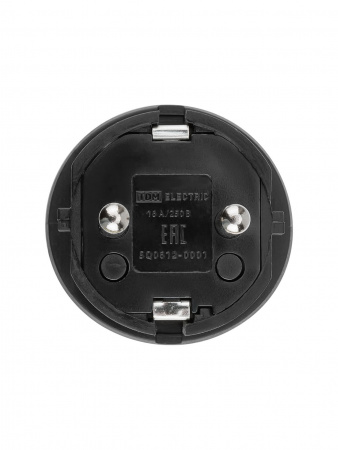 Вилка прямая каучук 2Р+РЕ 16А 250В IP44 TDM