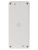 Корпус КП103 c козырьком для кнопок, 3 места, ABS желтый, IP66 TDM