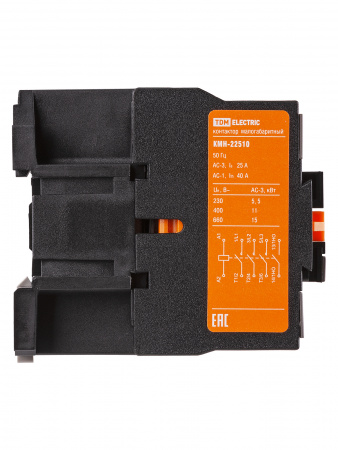 Контактор КМН-22510 25А 230В/АС3 1НО TDM