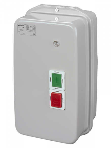 Контактор КМН49562 95А в оболочке с индикатором Ue=220В/АС3 IP54 TDM