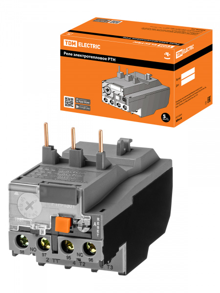 Реле электротепловое РТН-1301  0,1-0,16А TDM
