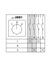 Кулачковый переключатель КПУ11-10/2001 (1-0-2 2р) TDM