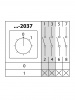 Кулачковый переключатель КПУ11-10/2037 (0-1 4р) TDM