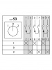 Кулачковый переключатель КПУ38-40/53 (1-0-2 3р) TDM