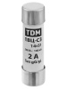 Плавкая вставка ПВЦ-С3 14х51 2А TDM