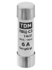 Плавкая вставка ПВЦ-С3 14х51 6А TDM