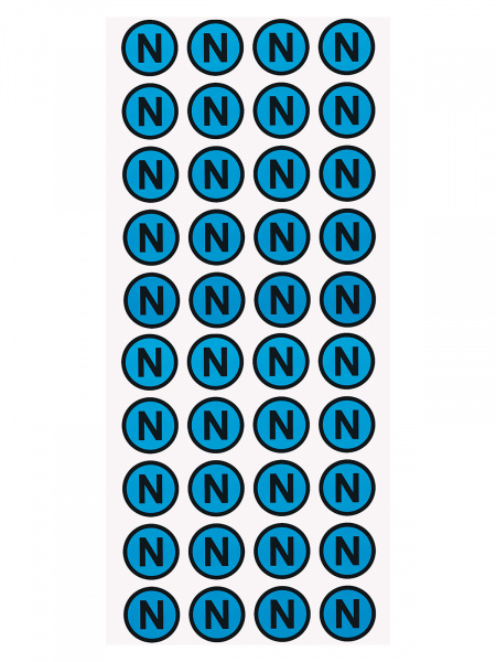 Символ "N" d=20мм TDM