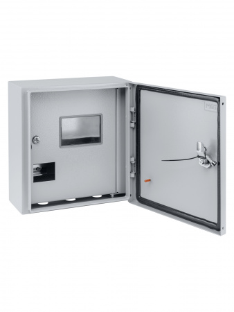 Корпус металлический ЩУ-1ф/1-1-6 IP66 (2 двери) (310х300х150) TDM