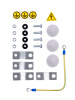 Корпус металлический ЩУ-1ф/1-1-6 IP66 (2 двери) (310х300х150) TDM