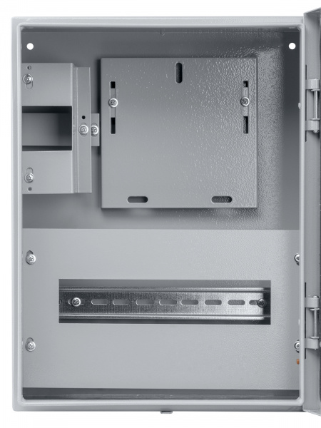 Корпус металлический ЩУ-1ф/1-0-12 IP66 (ЩУРН-1/12 IP66) (395х310х165) TDM