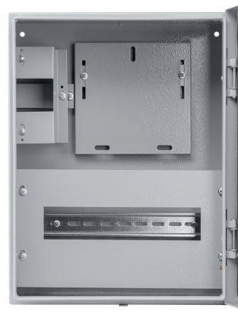 Корпус металлический ЩУ-1ф/1-0-12 IP66 (ЩУРН-1/12 IP66) (395х310х165) TDM