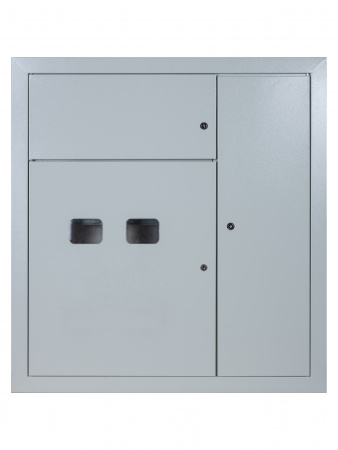 Корпус щита этажного 2 кв. (1010х950х160) размер ниши (920х860х140) TDM