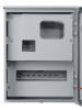 Корпус металлический ЩУ-1ф/1-0-12 IP66 (ЩУРН-1/12 IP66) с опломбировкой счётчика (395х310х165) TDM