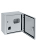 Корпус металлический ЩУ-1ф/1-1 (2 двери) (310х300х150) IP54 Народный эконом