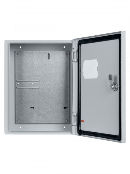 Корпус металлический ЩУ-3ф/1-0 (1 дверь) (395х310х150) IP54 Народный эконом