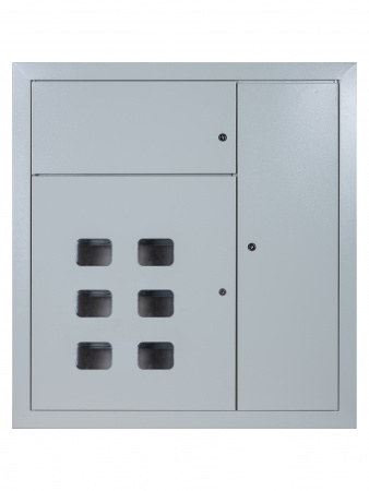 Корпус щита этажного 6 кв. (1010х950х160) размер ниши (920х860х140) TDM