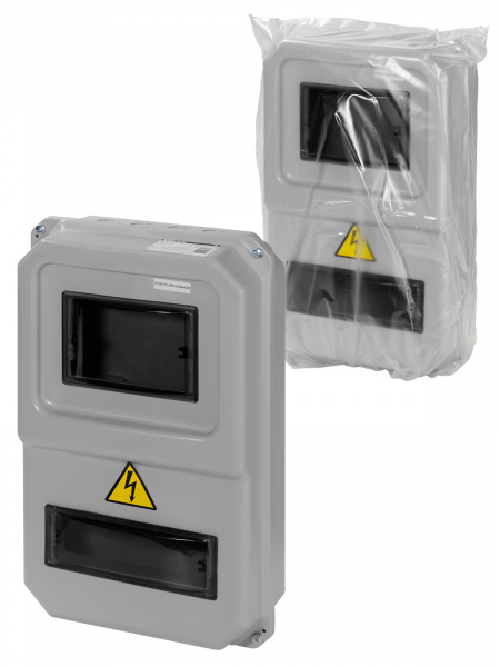 ЩУРН-П-1ф-8 (383х234х119) пластик IP54 TDM