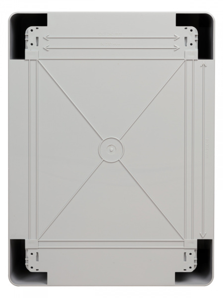 Бокс пластиковый ЩМП-0-3, ABS, IP65, -45 до +75 С, навесной, (400x300x170) TDM