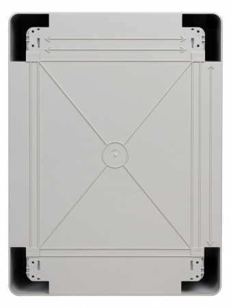 Бокс пластиковый ЩМП-0-3, ABS, IP65, -45 до +75 С, навесной, (400x300x170) TDM