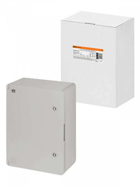 Бокс пластиковый ЩМП-0-4, ABS, IP65, от -45 до +75 °С, навесной, (400x300x210) TDM
