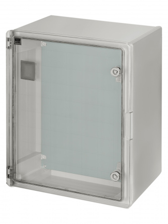 Бокс пластиковый ЩМП-0-6, прозр., крышка ABS, IP65, -45 до +75 С, навесной, (500x400x180) TDM