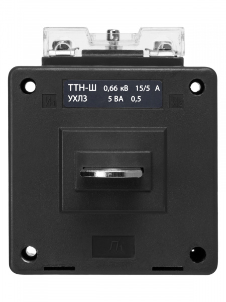Трансформатор тока измерительный с шиной ТТН-Ш  15/5- 5VA/0,5-Р TDM