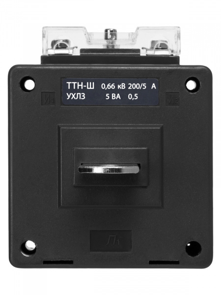 Трансформатор тока измерительный с шиной ТТН-Ш 200/5- 5VA/0,5-Р TDM