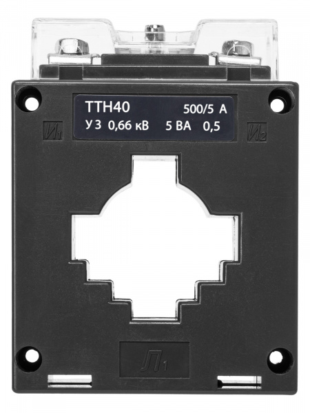 Трансформатор тока измерительный ТТН  40/500/5- 5VA/0,5-Р TDM