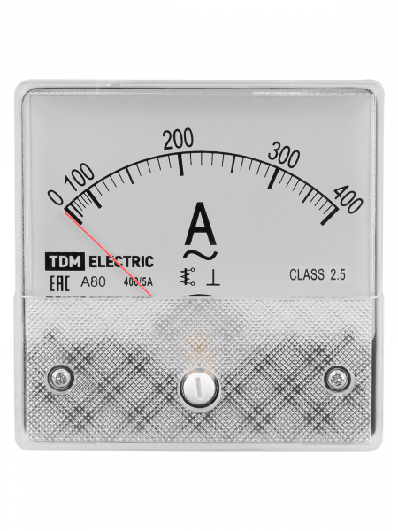 Амперметр А80 400А/5А-2,5, трансформаторного включения, (поверенный), TDM