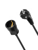 Удлинитель на катушке силовой народный с 1 выносной роз. ПВС 2200 Вт с/з, 40м УС1-12101