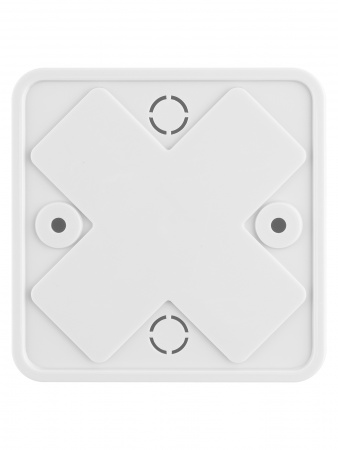 Коробка распаячная КР 75х75х28 ОП с клем. колодкой белая IP40 TDM