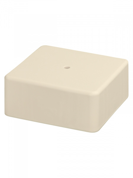 Коробка распаячная КР 100х100х44 ОП, сл. кость, IP40, инд. штрихкод TDM