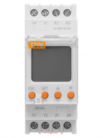Реле температуры РТ-820M (-25+130C, 24-240В АС/DC, с датч. IP67, ЖК) TDM