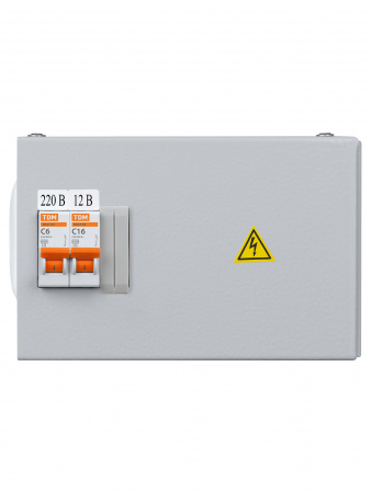 Ящик с трансформатором понижающим ЯТП-0,25 220/12-2 авт. IP31 TDM