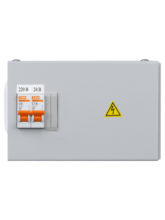 Ящик с трансформатором понижающим ЯТП-0,25 220/24-2 авт. IP31 TDM