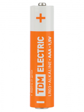 Элемент питания LR03 AAA Alkaline 1,5V SC-10 TDM