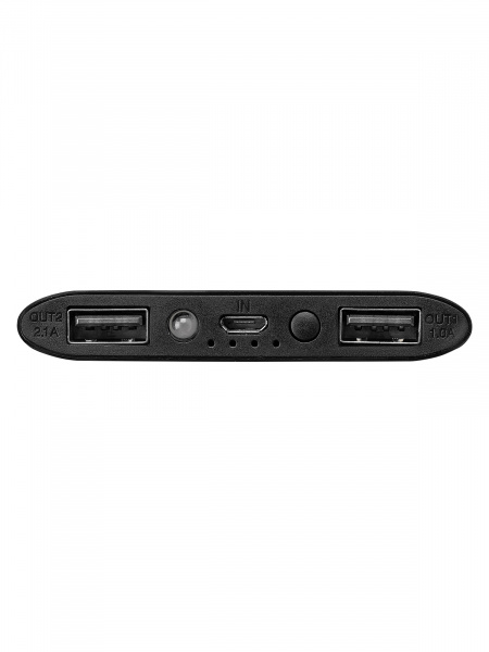Внешний аккумулятор "Юкон 1", 6000 mAh, 2 А, 2 USB, TDM