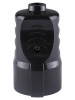 Кабельная розетка рифленая 2П+З 16А 250B черная TDM