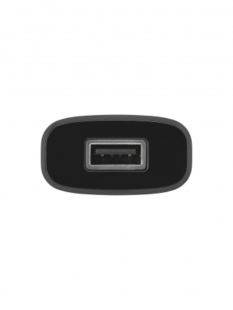 Сетевое зарядное устройство, СЗУ 3, 2,1 А, 1 USB, черный, TDM