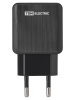 Сетевое зарядное устройство, СЗУ 4, 2,1 А, 2 USB, черный, TDM