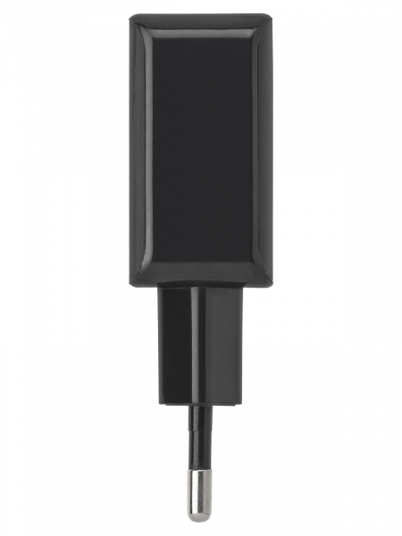 Сетевое зарядное устройство, СЗУ 4, 2,1 А, 2 USB, черный, TDM