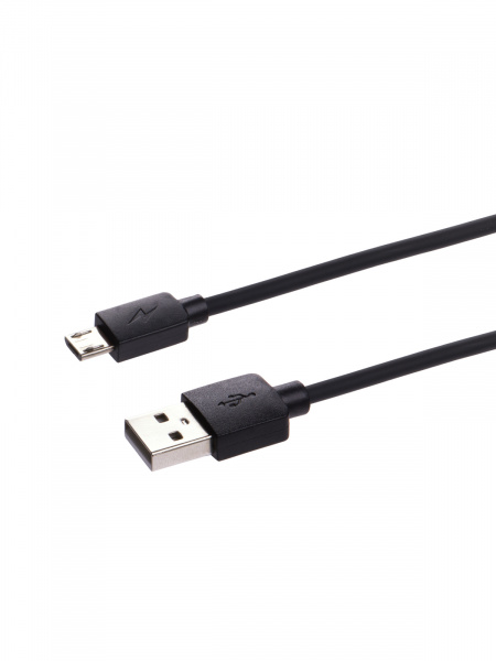 Дата-кабель, ДК 1, USB - micro USB, 1 м, черный, TDM