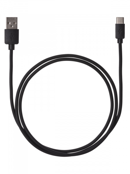 Дата-кабель, ДК 2, USB - USB Type-C, 1 м, черный, TDM