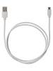 Дата-кабель, ДК 4, USB - micro USB, 1 м, белый, TDM