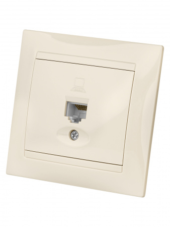 Розетка компьютерная RJ45  сл. кость "Лама" TDM