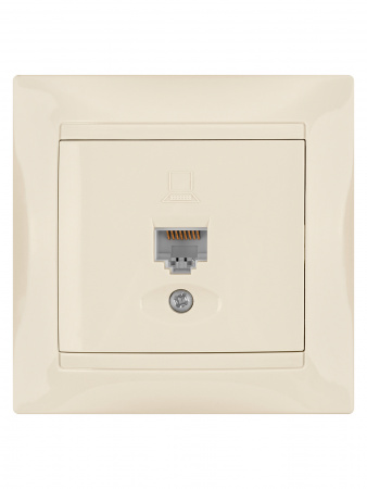 Розетка компьютерная RJ45  сл. кость "Лама" TDM