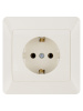 Розетка 2П+З 16А 250В сл. кость "Ильмень" TDM