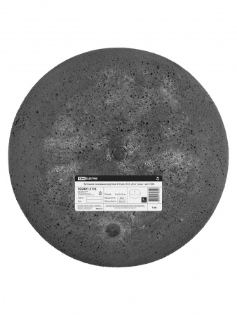 Бетонное основание круглое 410 мм, М16, 20 кг (упак.1 шт.) TDM